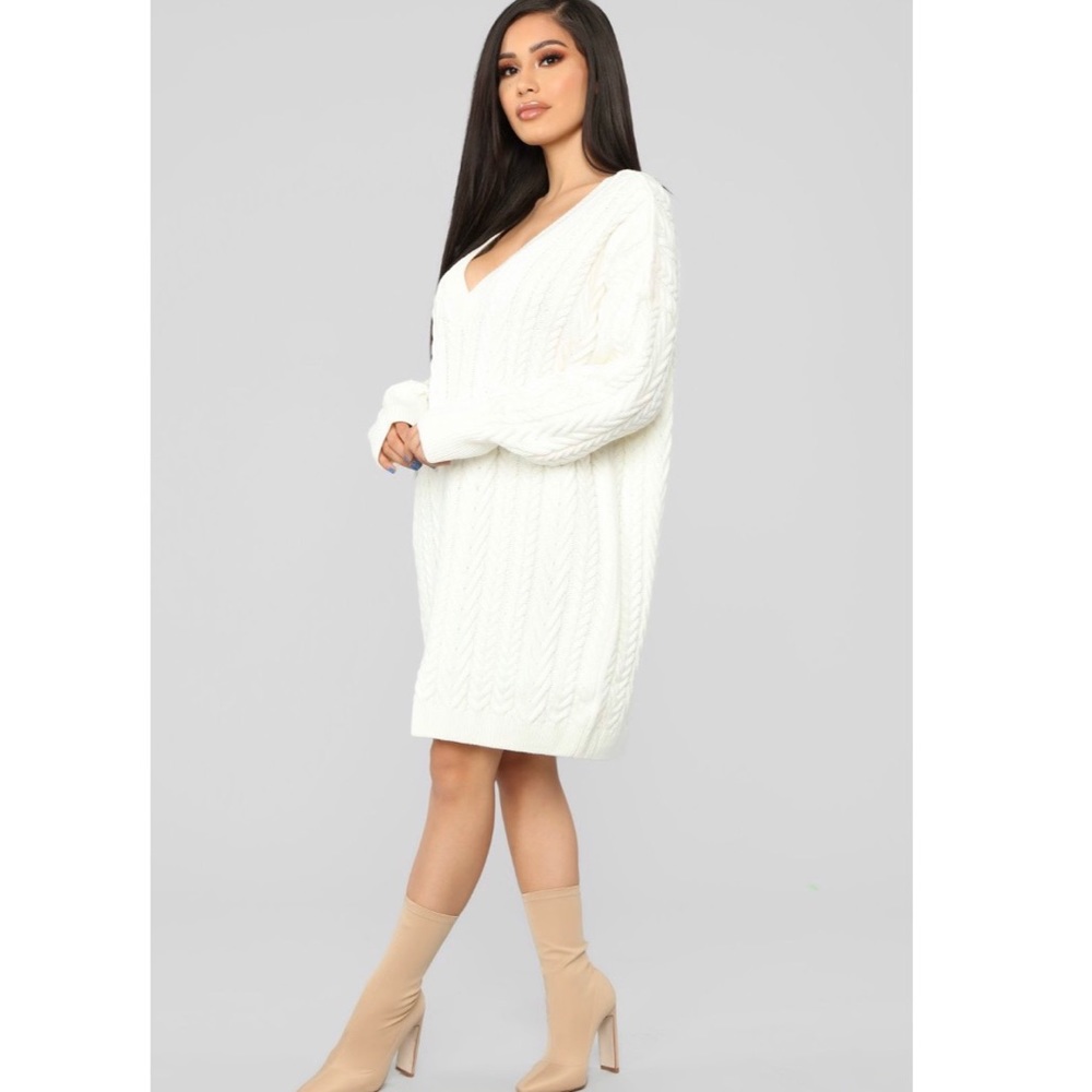 Fashion nova sweater dress
